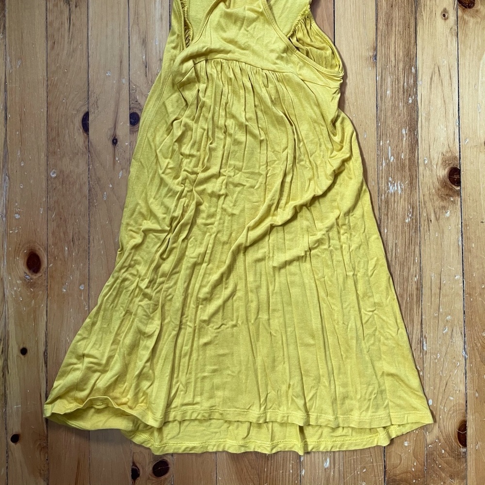 Julie’s closet mustard yellow beaded dress - Picture 5 of 5